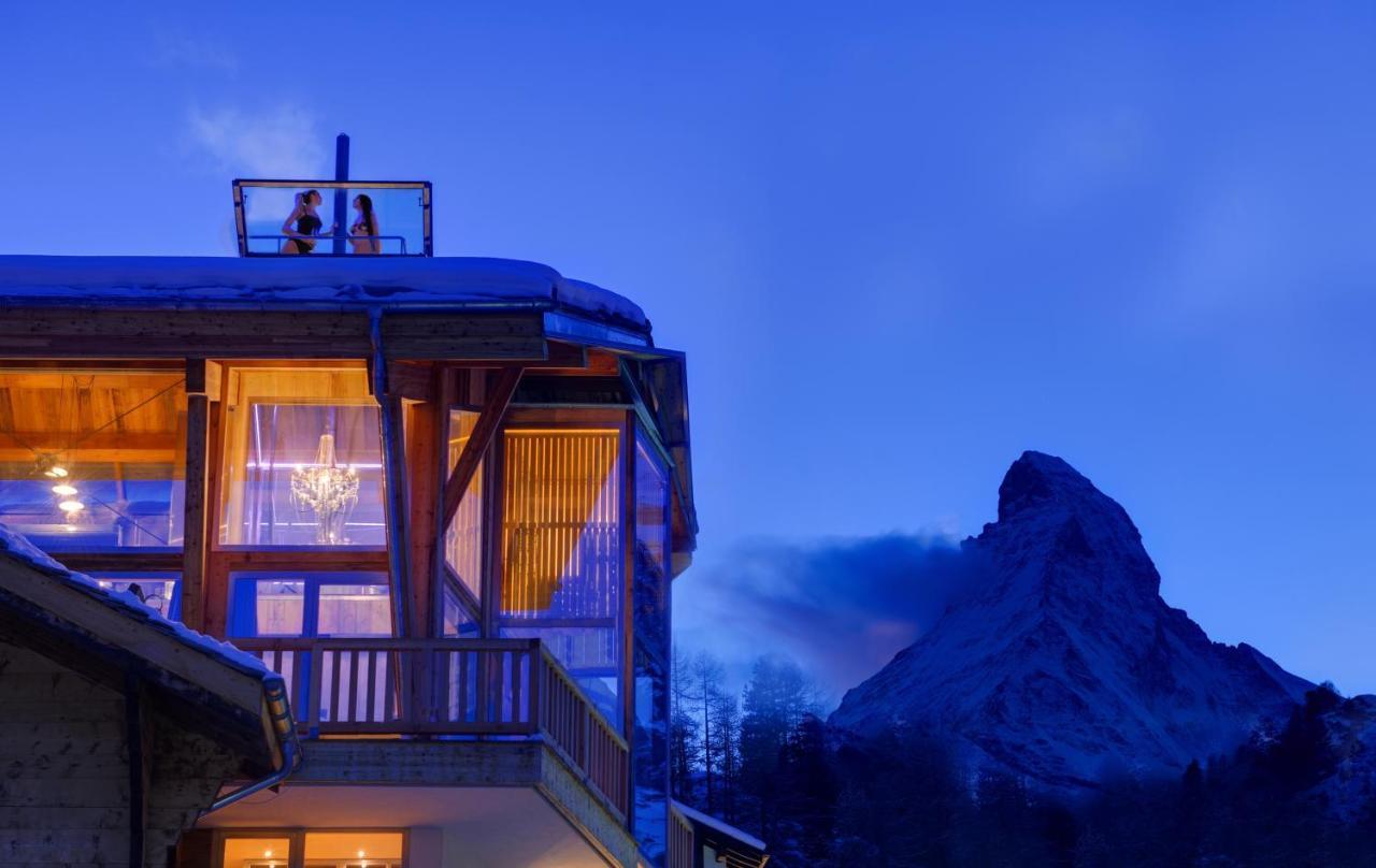Backstage Hotel Chalet Rooms Zermatt Bagian luar foto